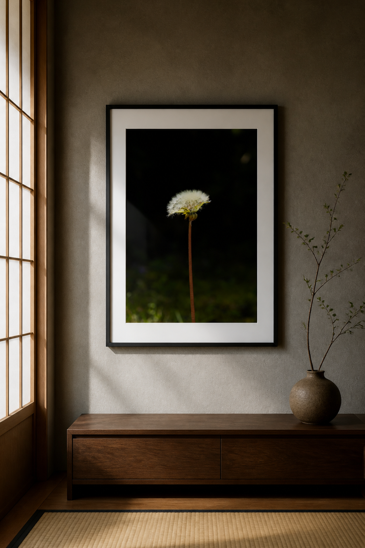 The Beginning of a Dandelion / たんぽぽの始まり | A2 Print Only