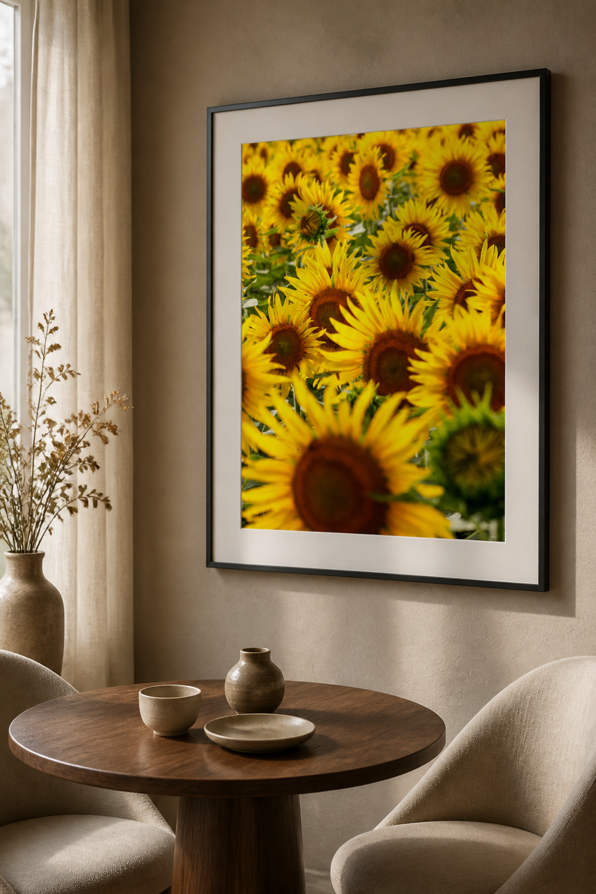 Field of Sunflowers / ひまわり畑 | A2 Print Only