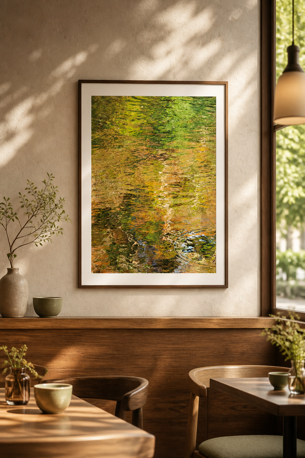 Autumn Reflections on the Isuzu River / 紅葉の五十鈴川 | A2 Print Only