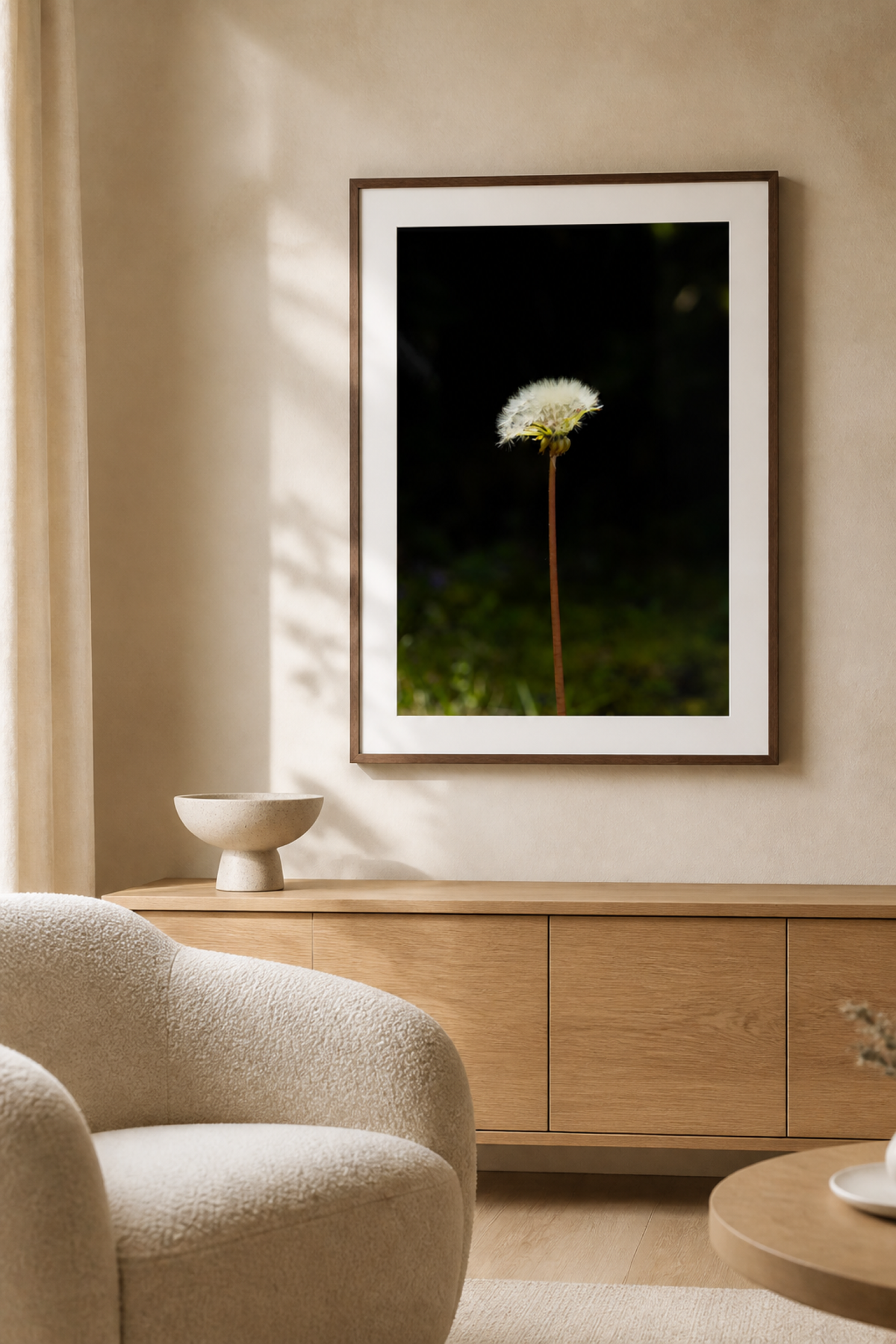 The Beginning of a Dandelion / たんぽぽの始まり | A2 Print Only