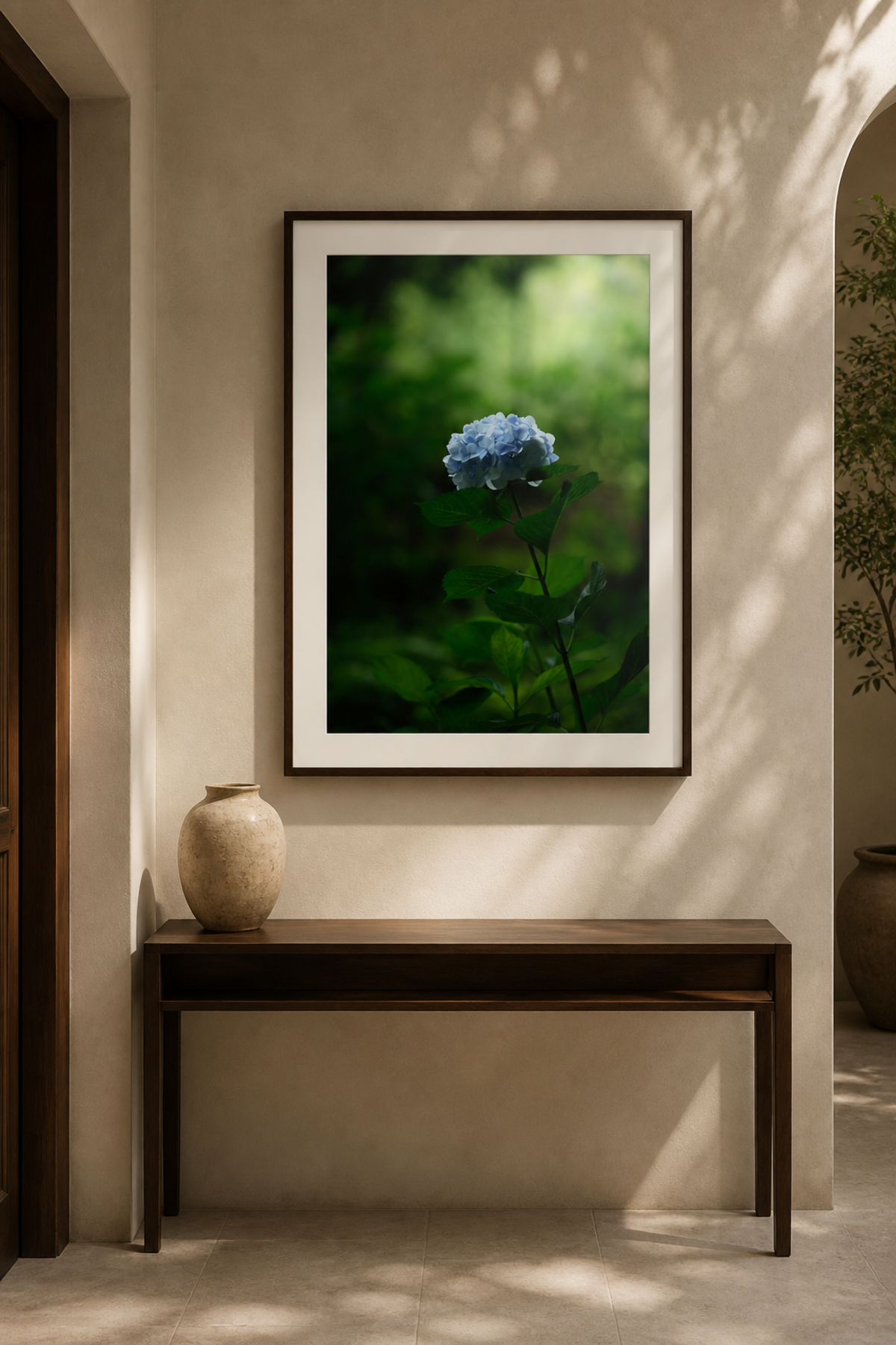 Silent Hydrangea / 静寂の紫陽花 | A2 Print Only