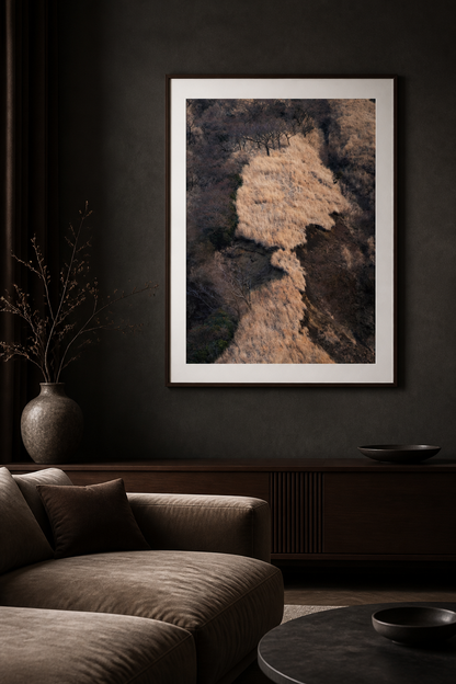 Contours of Mount Kishima / 杵島岳の山容 | A2 Print Only