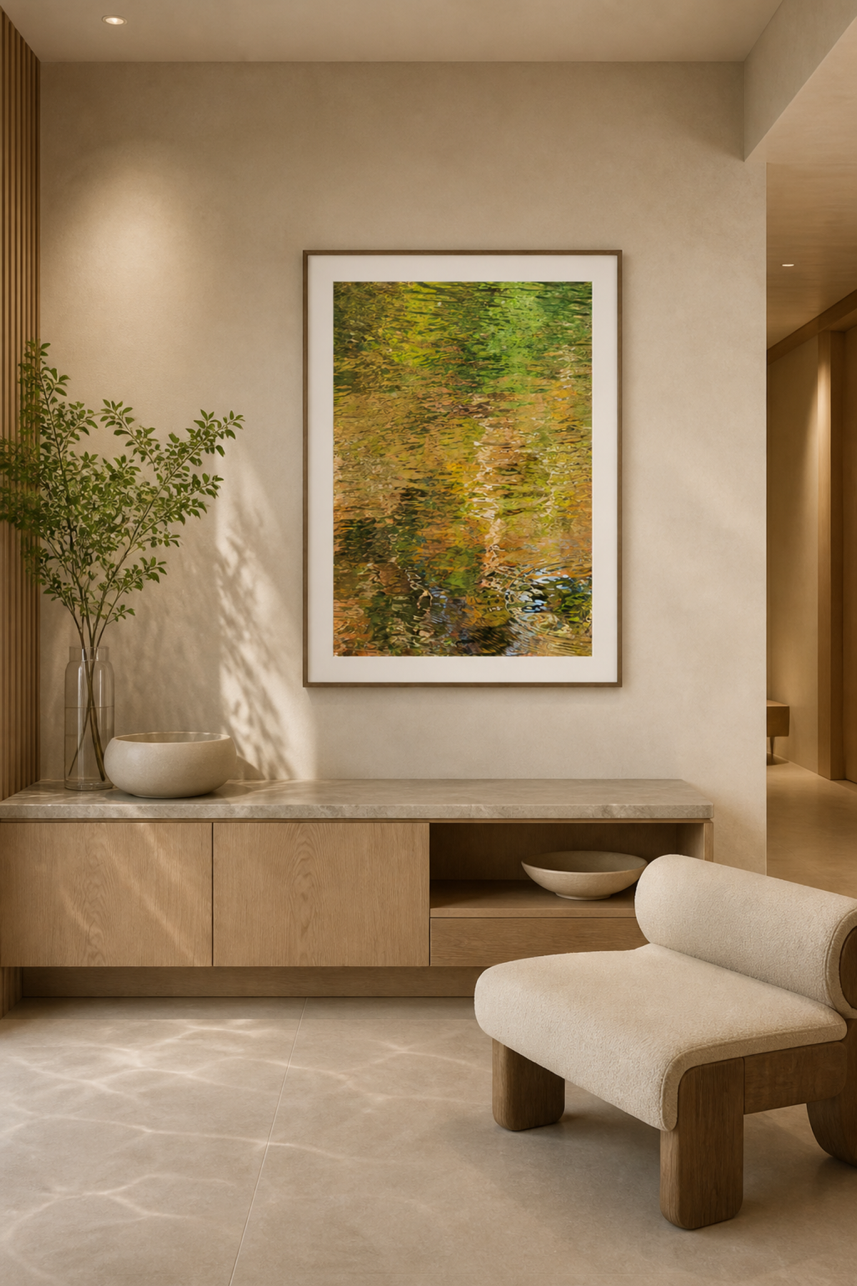 Autumn Reflections on the Isuzu River / 紅葉の五十鈴川 | A2 Print Only